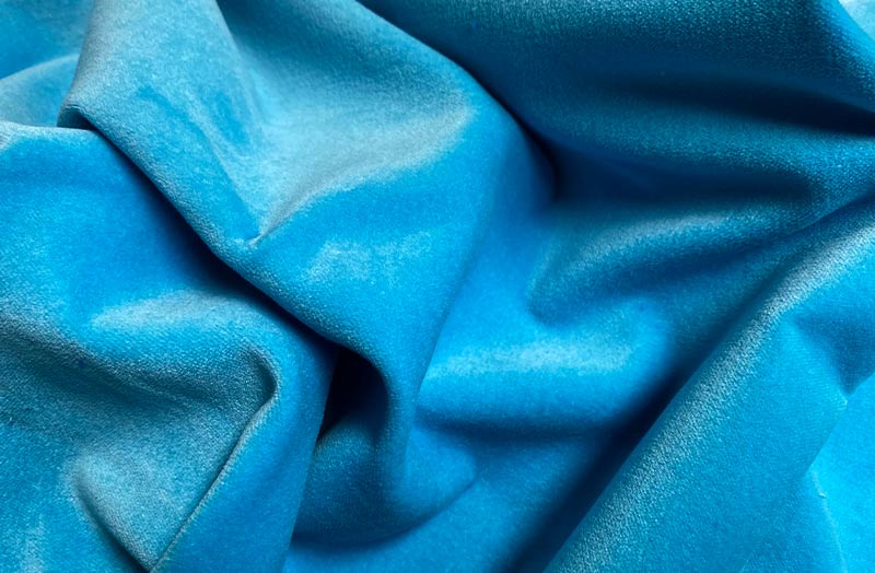 Turquoise Velvet Pompom Cushions